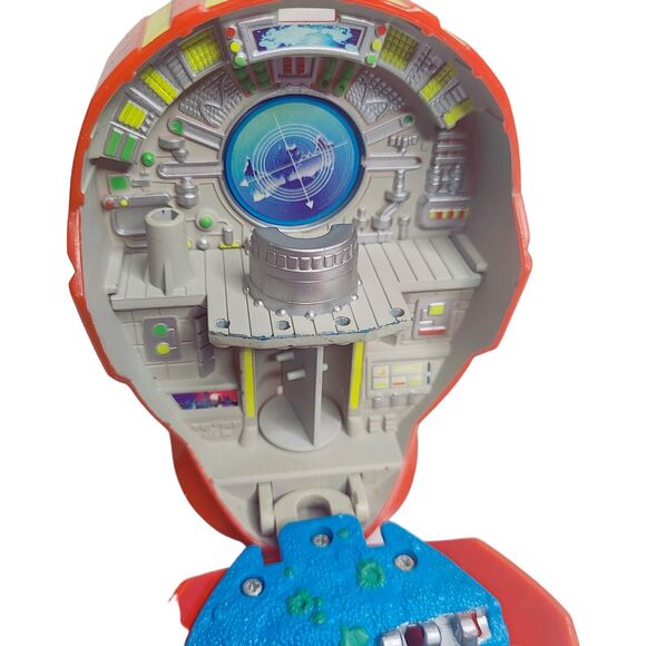 Power Rangers Micro Morphin Machine Head Polly Pocket Style Playset Vtg 90s Toy - Picture 4 of 11